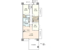 【神奈川県/横浜市戸塚区上矢部町】ルネサンス戸塚テラス 間取り図
