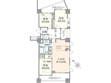 【神奈川県/横浜市保土ケ谷区境木本町】アトラスシアンズ東戸塚 間取り図