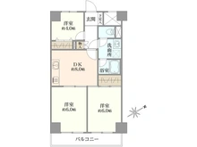 【神奈川県/横浜市戸塚区汲沢町】ライオンズマンション戸塚第3 間取り図
