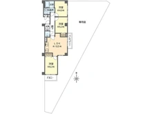 【神奈川県/横浜市戸塚区品濃町】東戸塚コート 間取り図