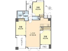 【神奈川県/横浜市戸塚区上倉田町】オセアン戸塚 間取り図
