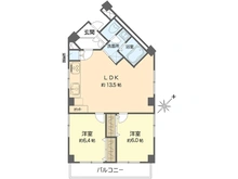 【神奈川県/横浜市港南区港南】キャッスル上大岡 間取り図
