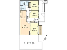 【神奈川県/横浜市保土ケ谷区仏向西】ホーユウヒルサイドテラス上星川 間取り図