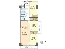 【神奈川県/横浜市戸塚区戸塚町】藤和戸塚コープ 間取り図
