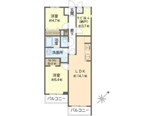 【神奈川県/横浜市港北区大曽根台】コスモ綱島 間取り図