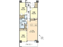 【神奈川県/横浜市戸塚区上矢部町】レイディアントシティ戸塚 間取り図