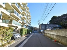 【神奈川県/横浜市戸塚区上矢部町】ルネサンス戸塚テラス 前面道路