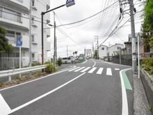 【神奈川県/横浜市神奈川区片倉】藤和片倉台コープ 前面道路