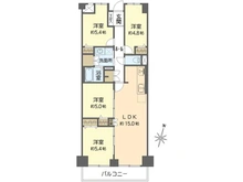 【大阪府/吹田市春日】サンヴェール千里緑地公園 間取り図