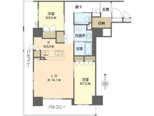 【大阪府/吹田市千里丘北】マスターズマンション吹田千里丘　中楽坊 間取り図