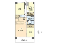 【大阪府/吹田市青山台】レーベン千里青山台GRAN HIGH 間取り図
