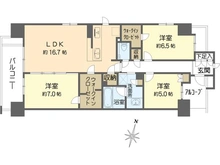 【大阪府/箕面市船場西】プラウド箕面船場 間取り図