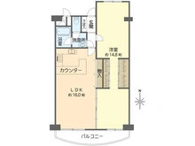 【大阪府/吹田市山田西】千里王子高層住宅B棟 間取り図