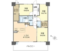 【大阪府/大阪市東淀川区豊新】メゾンドール上新庄ビ・ライヴ 間取り図