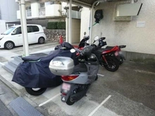 【大阪府/吹田市垂水町】チサンマンション第一江坂 バイク置き場