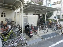 【大阪府/吹田市垂水町】チサンマンション第一江坂 駐輪場