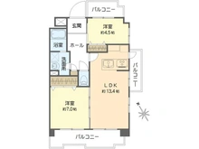 【大阪府/大阪市東淀川区西淡路】ベル・アーバニティ東淀川 間取り図