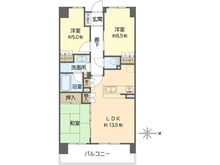 【大阪府/大阪市淀川区十八条】ザ・レジデンス東三国 間取り図