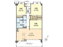 【大阪府/吹田市藤白台】エンゼルブレッサ千里藤白台 間取り図