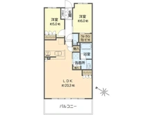 【大阪府/吹田市藤白台】ジオ北千里藤白台 間取り図