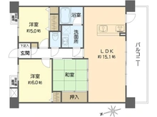 【大阪府/吹田市芳野町】藤和シティホームズ江坂II 間取り図