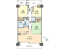 【大阪府/吹田市桃山台】桃山台ロジュマンパークビュー 間取り図