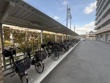 【大阪府/吹田市千里丘北】マスターズマンション吹田千里丘　中楽坊 駐輪場