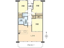 【大阪府/吹田市江坂町】ヴェルドール緑地公園南 間取り図