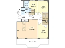 【大阪府/箕面市船場西】ニューセンバハイツ 609号室 間取り図
