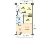 【大阪府/吹田市古江台】ステイツ北千里セントステージ 間取り図