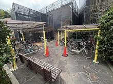 【大阪府/吹田市山田東】メロディーハイム千里万博公園 駐輪場：大規模修繕中（2026年6月完了予定）