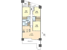 【大阪府/吹田市山田東】メロディーハイム千里万博公園 間取り図