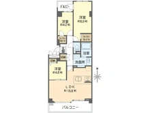 【大阪府/吹田市古江台】ルネブラン・クール北千里古江台 間取り図