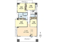 【大阪府/吹田市古江台】ネバーランド千里古江台 間取り図