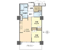 【大阪府/吹田市千里丘北】マスターズマンション吹田千里丘 中楽坊 間取り図