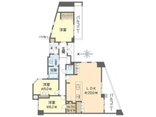 【大阪府/吹田市山手町】プラネ吹田山手町アーバンビュー 間取り図