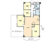 【大阪府/吹田市岸部北】イトーピア東千里 間取り図