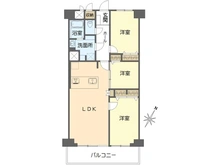 【大阪府/吹田市竹谷町】吹田コープ 間取り図