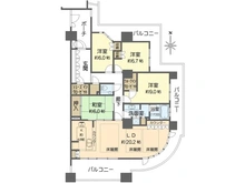 【大阪府/吹田市桃山台】千里・桃山台プライマージュ 間取り図