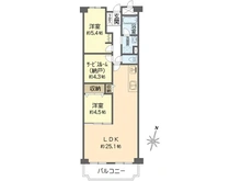 【大阪府/吹田市春日】サンヴェール千里緑地公園 間取り図