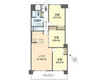 【大阪府/吹田市千里丘上】千里丘ロイヤルハイツ 間取り図