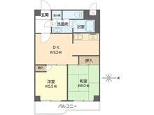 【大阪府/大阪市淀川区野中南】シャルム野中南公園 間取り図