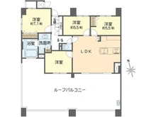 【大阪府/吹田市南金田】プロパレス江坂南レジグランツ 間取り図