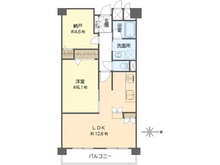 【大阪府/大阪市淀川区東三国】コボリマンション東三国 間取り図