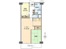 【大阪府/大阪市淀川区野中北】野中北スカイハイツ 間取り図