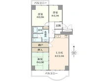 【大阪府/吹田市新芦屋上】ユニハイム千里丘 間取り図