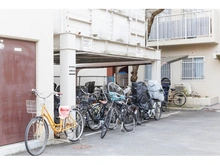 【大阪府/吹田市江の木町】グリーンコーポ江坂第3 駐輪場