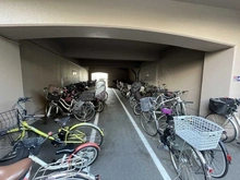 【大阪府/吹田市青葉丘北】青葉丘マンション 駐輪場