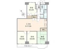 【大阪府/吹田市青葉丘北】青葉丘マンション 間取り図