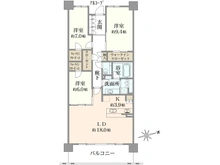 【大阪府/箕面市船場東】シエリア箕面船場 間取り図